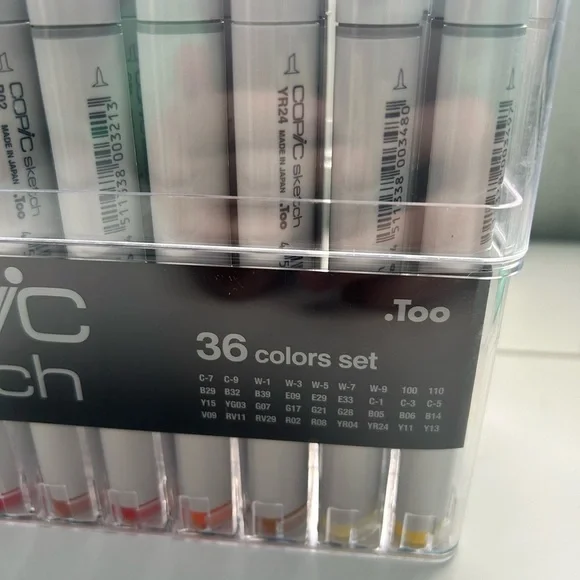 Copic Sketch Markers - Assorted Colors, set of 36 - Picture 3 of 5